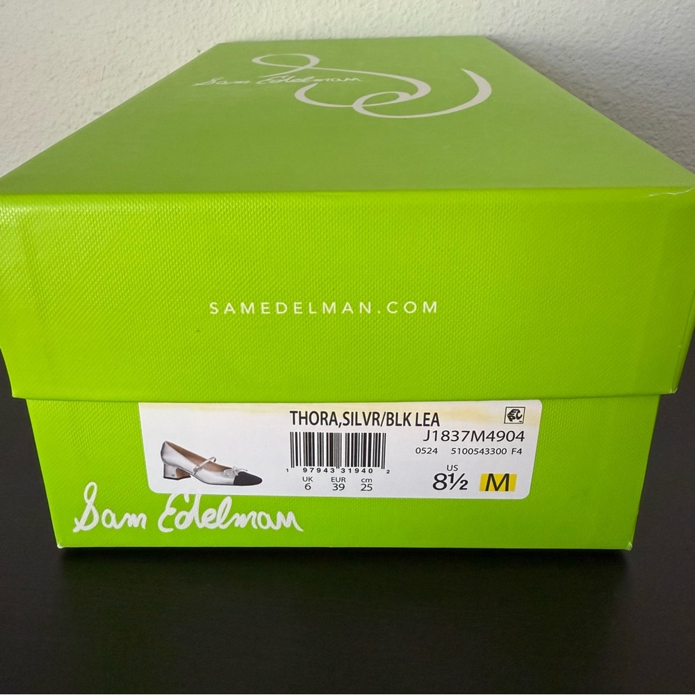 NEW Sam Edelman Thora Mary Jane Pump Block Heel - Picture 10 of 11